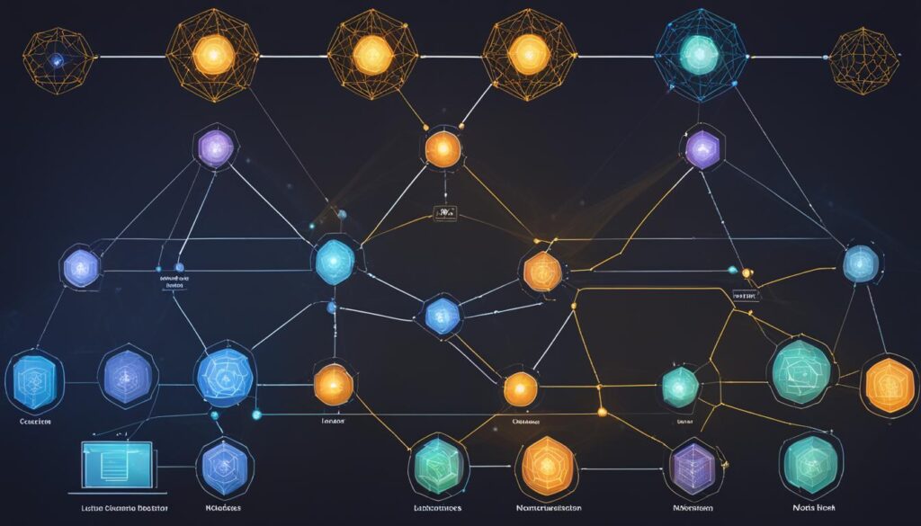 Verschillende soorten nodes in een blockchain-netwerk